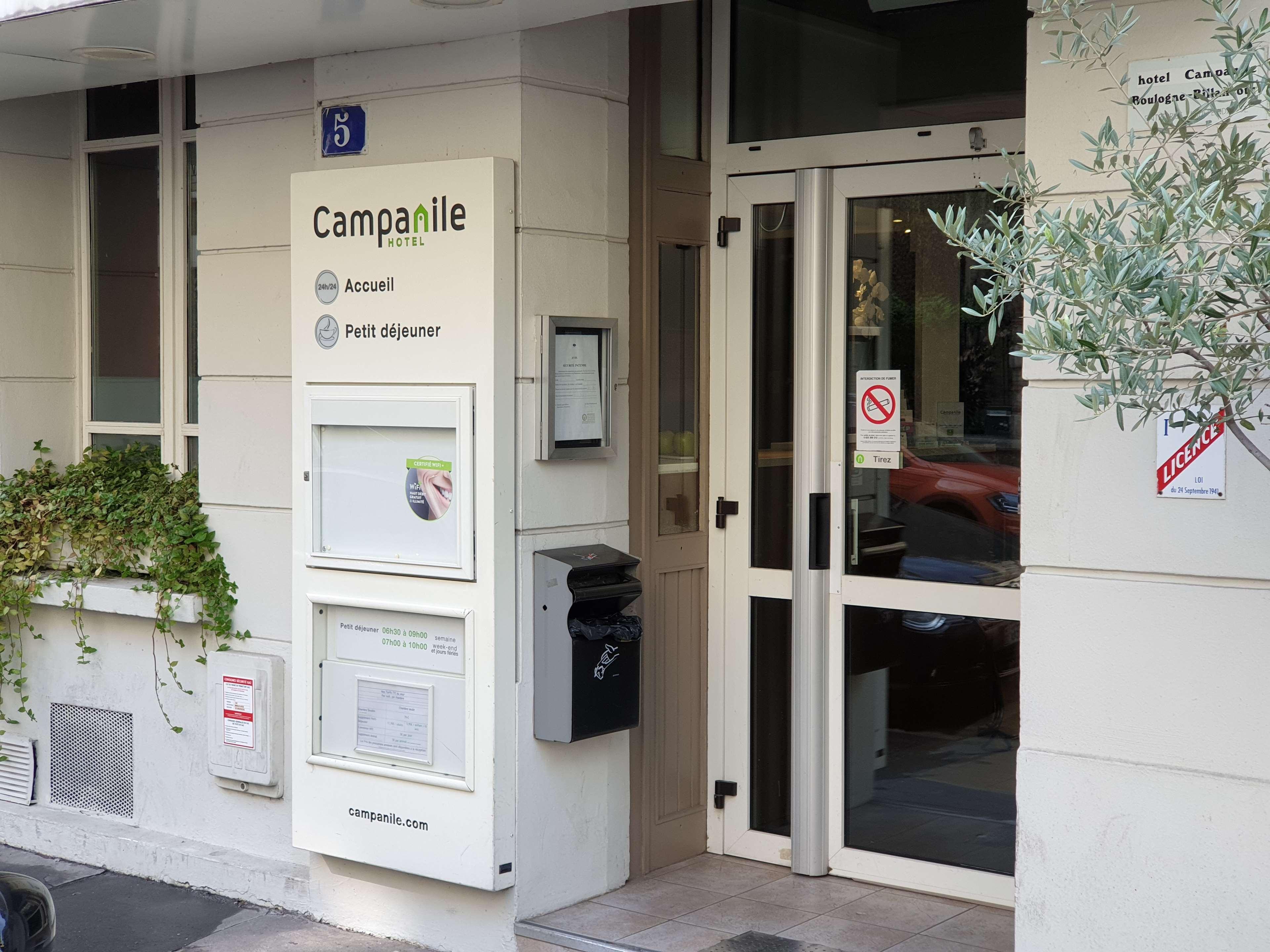 Campanile Paris Ouest - Boulogne Hotell Eksteriør bilde